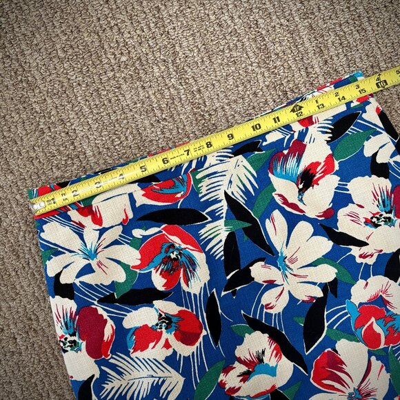 J. Crew NWOT Tropical Floral Pencil Skirt, Size 4 - Picture 13 of 15